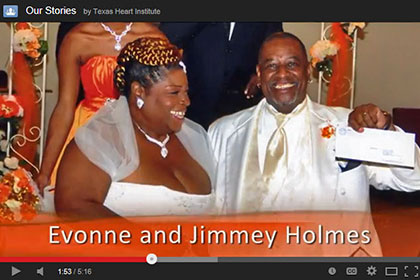 View a video about Jimmey and Evonne Holmes wedding. View a video about Jimmey and Evonne Holmes wedding.