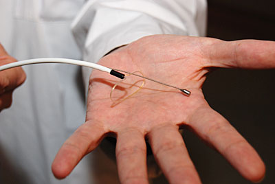 LARIAT device invented by Dr. Billy Cohn. LARIAT device invented by Dr. Billy Cohn.