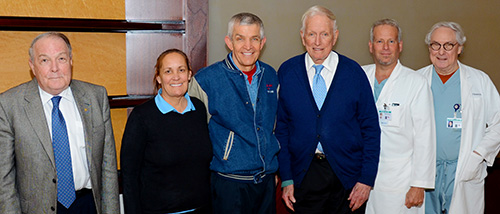 James T. Willerson, Linda and Jim McIngvale, Denton A. Cooley, Billy Cohn, and Bud Frazier at Texas Heart Institute. James T. Willerson, Linda and Jim McIngvale, Denton A. Cooley, Billy Cohn, and Bud Frazier at Texas Heart Institute.