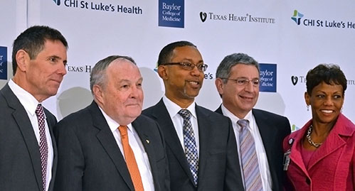 Wayne Keathley,James T. Willerson, MD, Kevin E. Lofton,Paul Klotman, MD, and Deborah Lee-Eddie Wayne Keathley,James T. Willerson, MD, Kevin E. Lofton,Paul Klotman, MD, and Deborah Lee-Eddie