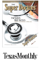 THI physicians named to 2010 Texas Super Doctors list.