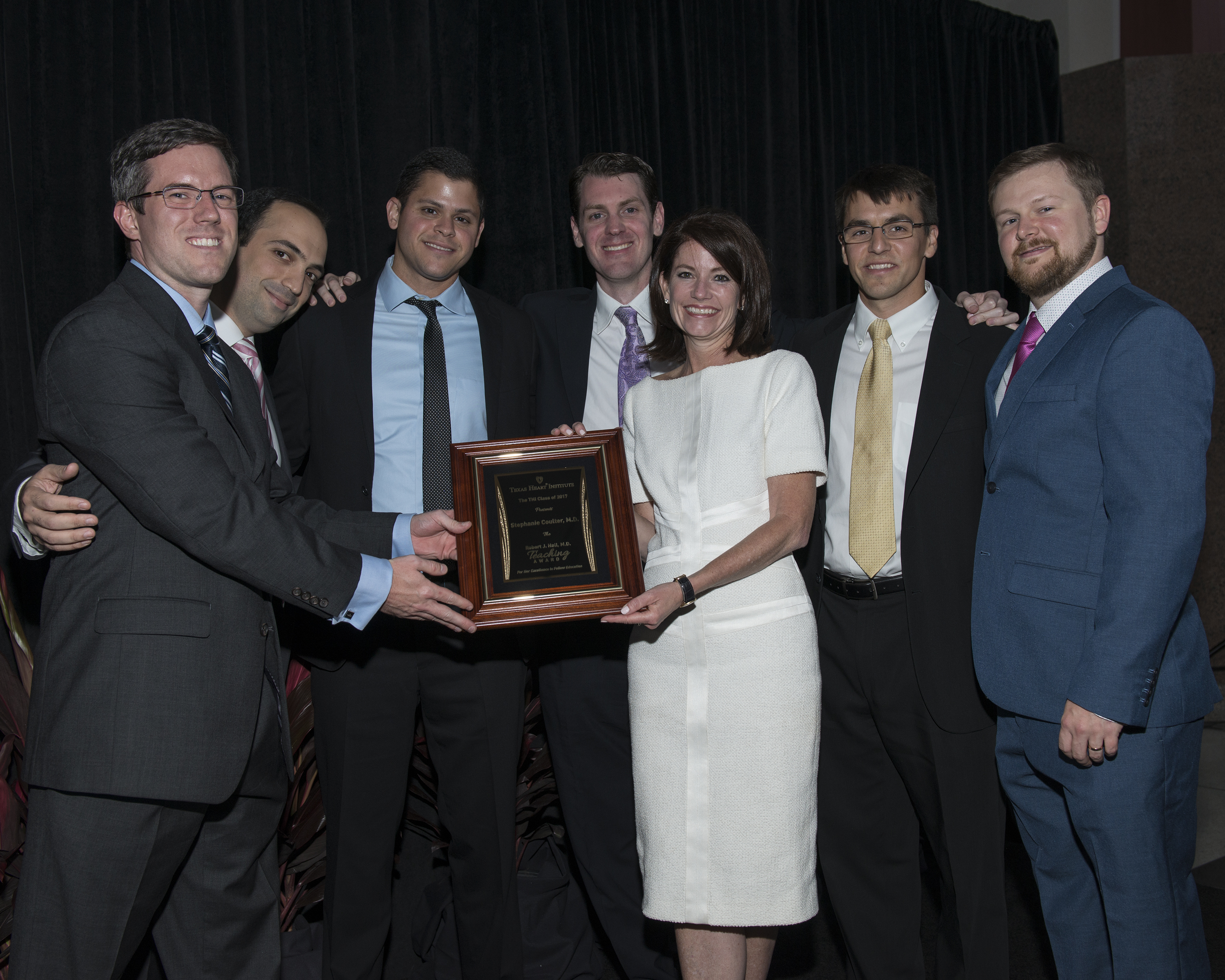 Dr. Stephanie Coulter receives THI Class of 2017 Robert J. Hall, MD Teaching Award Dr. Stephanie Coulter receives THI Class of 2017 Robert J. Hall, MD Teaching Award