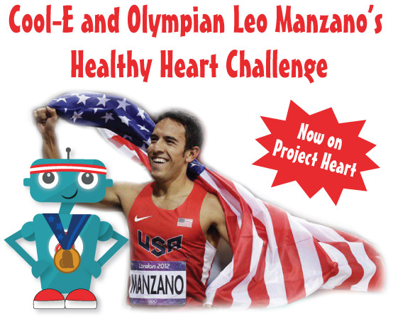 Leo Manzano and Cool-E's Healthy Heart Challenge now on Project Heart. Leo Manzano and Cool-E's Healthy Heart Challenge now on Project Heart.