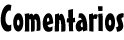 Comentarios 