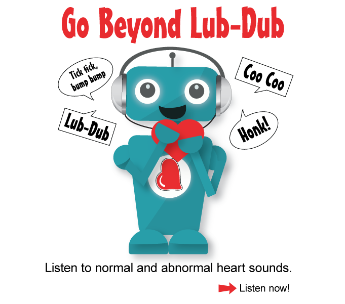 Go beyond lub-dub: